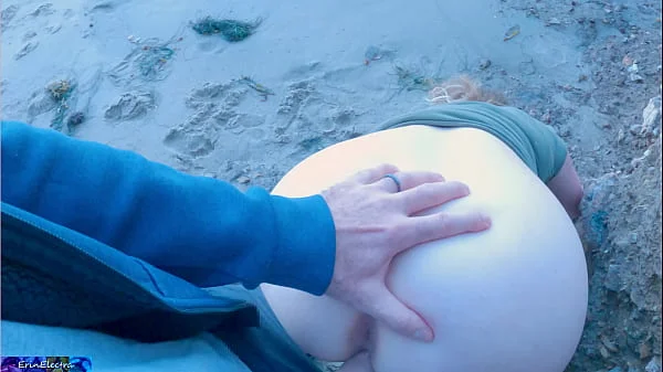 Stepson cheats with stepmom on the beach