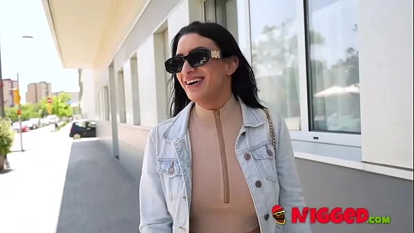 Amateur Nelia Estrada faces her first INTERRACIAL 3SOME!