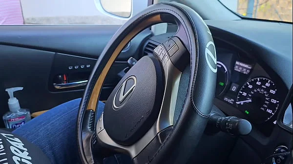 I Asked A Stranger On The Side Of The Street To Jerk Off And Cum In My Ice Coffee (Public Masturbation) Outdoor Car Sex