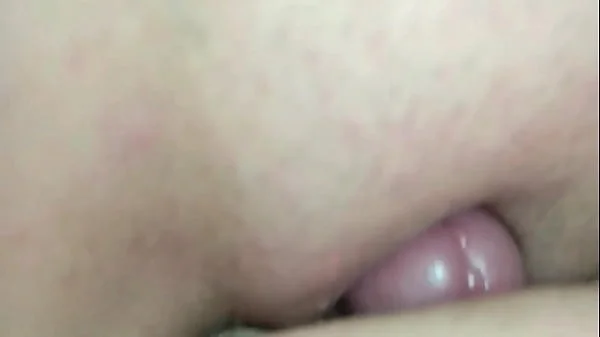 Amateur MILF Rubbing her Pussy for Orgasm After I Cum - Pussy Creampie - Huge Cumloads