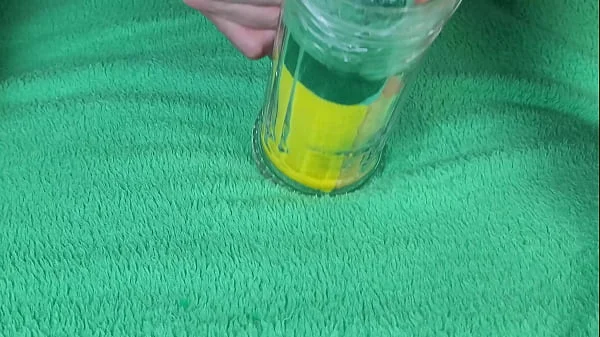 HOW TO MAKE A REALISTIC TIGHT PUSSY FROM BEER GLASS