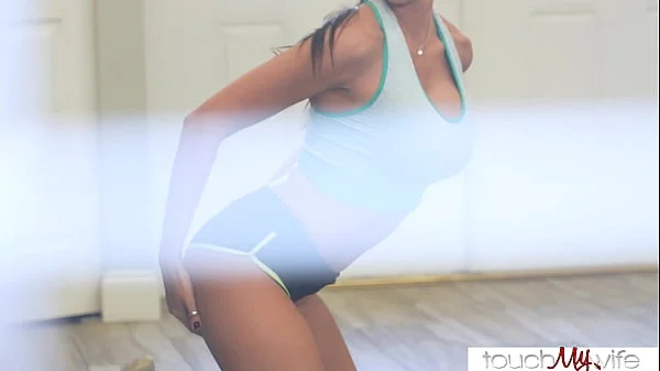 Caught My Slutty Wife Fucking Her Yoga Trainer & Watched!! - Armani Black - TouchMyWife -