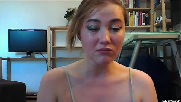 Deep Throating Dildo Gagging Adventures