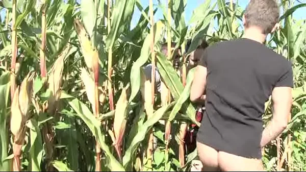 Barely legal brunette gets fucked by two horny scumbags