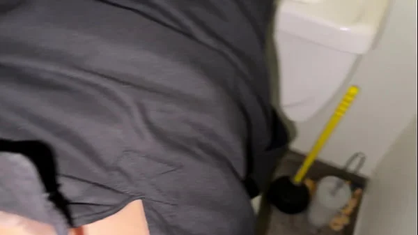 Anal in Public Restroom and Blowjob in Parking Garage