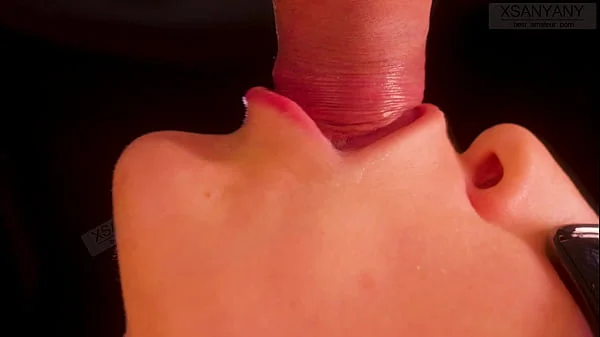 NEW!! 60FPS CLOSE UP: BEST Milking Mouth for your DICK!  ASMR, Tongue and Lips BLOWJOB -XSANYANY 2023