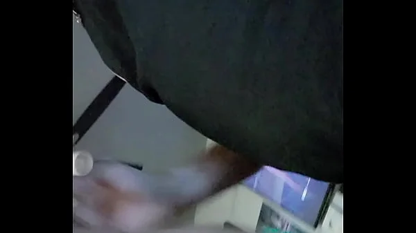 Sucking my co-worker's cock and let him fuck me after work