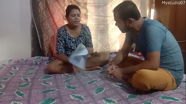 Indian Home tutor fucking sexy teen student at home, enjoy with clear audio
