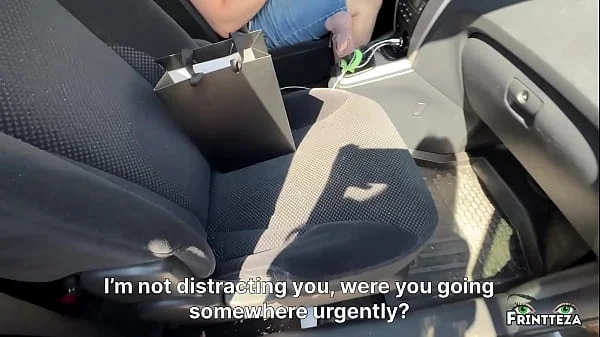 Stepmom makes a DeepThroat to Stepson in the car to the ThroatPie