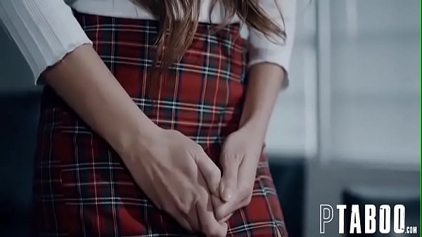 Hypocritical Priest Convinces Scared Teen Gia Derza To Give Up Her Anal Virginity