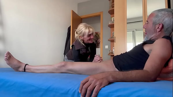 I TAKE MY COCK OUT TO MASTURBATE AND MY STEP-SISTER CATCHES ME